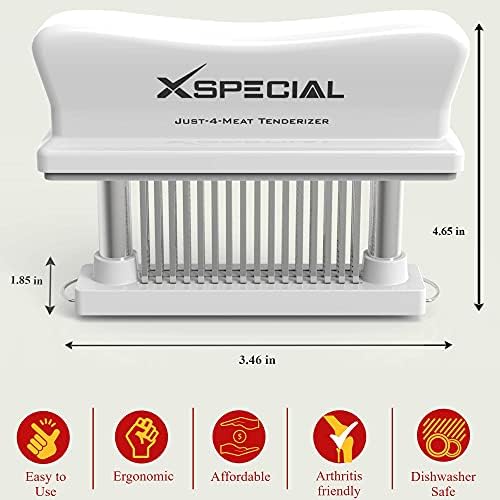 KITCHEN Meat Tenderizer Tool, 48-Blade Stainless Steel