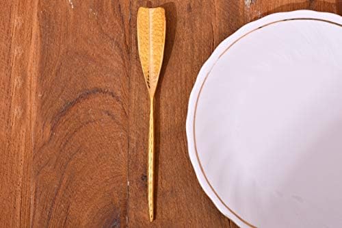 DeKulture Pure Honey Dipper Spoon [17.5x2.5cm] - Handmade Gold