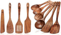 Wooden Spatula and Spoon Cooking Utensil Set