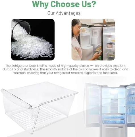 HECASA 240351061 Uppe Crisper Pan Plastic (PC) Clear