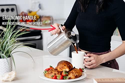 Barista Warrior Gooseneck Kettle & French Press Coffee Maker