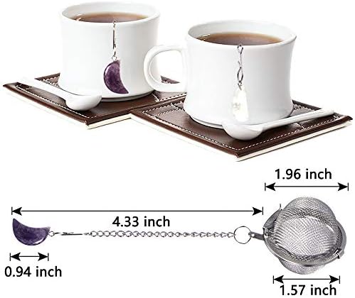 2pcs Tea Strainers, Scdom Stainless Steel Ball Mesh Tea Infusers