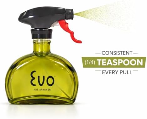 Evo Glass Oil Sprayer, Green, 6-Ounce Capacity