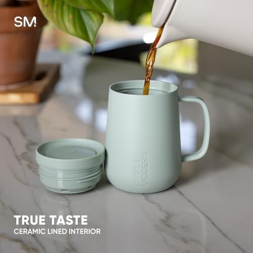 Simple Modern Voyager Signature Mug | Travel Coffee Tumbler with 360°