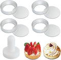 Mini Round Tart Pan with Removable Bottom, 3.15 Inch Nonstick Baking