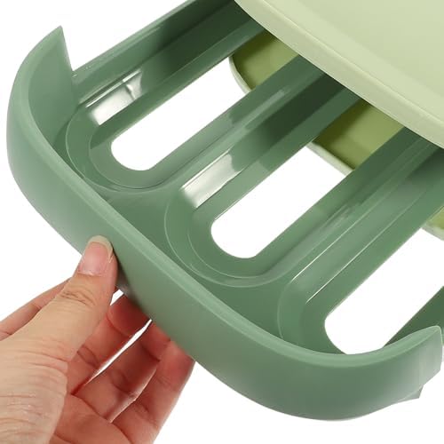 Automatic Rolling Egg Fresh Storage Box for Refrigerator Kitchen