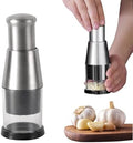 Manual Food Chopper, Stainless Steel Garlic Press