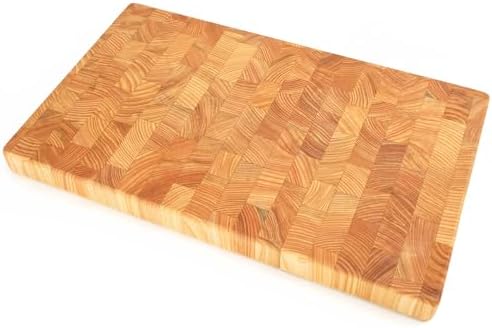 BOUMBI Hinoki Wood Cutting Board, 19.7" x 12.2" x 1.5"