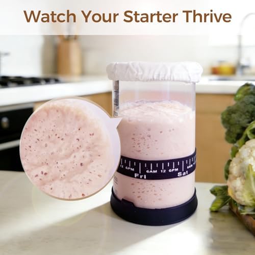 BRIRILINE Sourdough Starter Kit, 34oz, 1 Pack