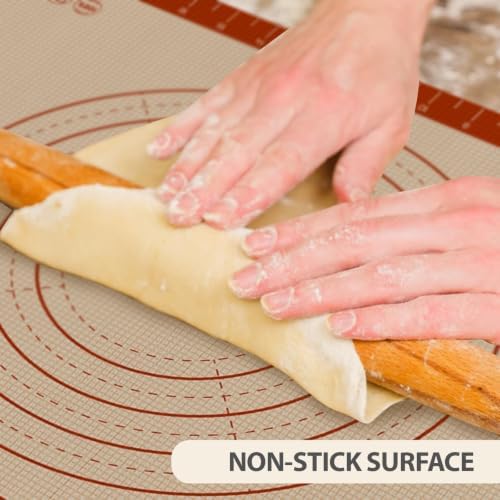 24" x 16" Silicone Baking Mat with Measurement Guides