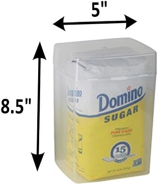 Home-X Set of 2 Flour and Sugar Keepers