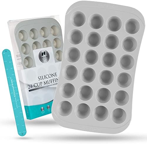 Silicone Muffin Pan - Non-Stick Oven Dish - Professional Baking Mould