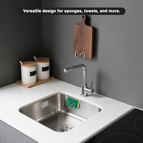 Luckyiren 2-Pack Stainless Steel Sponge Holders