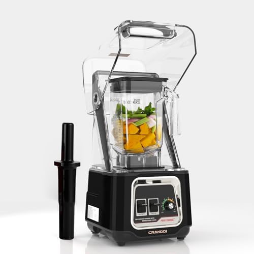 CRANDDI Commercial Blender, 2200W, 50oz