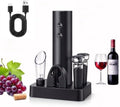 Electric Wine Opener Set, Cordless USB‐C Rechargeable 6‐in‐1 Kit