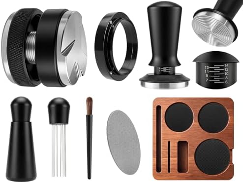51mm Espresso Accessories Kit, 7 PCS Tamper & Station Set