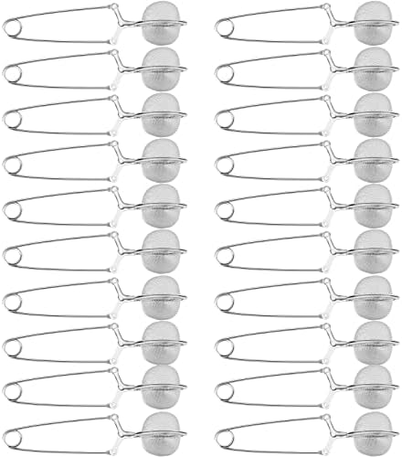 Yinder Snap Ball Tea Infuser Stainless Steel, Silver