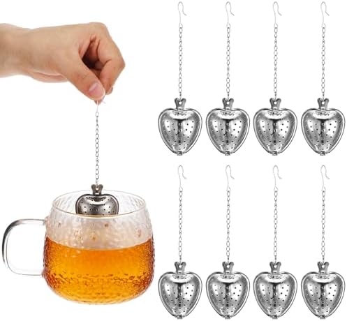 40 Pcs Stainless Steel Tea Ball Mesh Tea Infuser Strainers Premium Tea