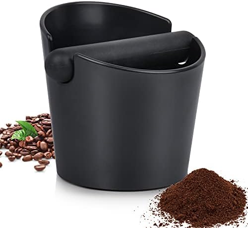 Espresso Knock Box,4.8 Inch Coffee Ground Knock Box,Shock-Absorbent