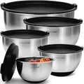 Priority Chef Premium Mixing Bowls With Lids Set, Airtight Lids