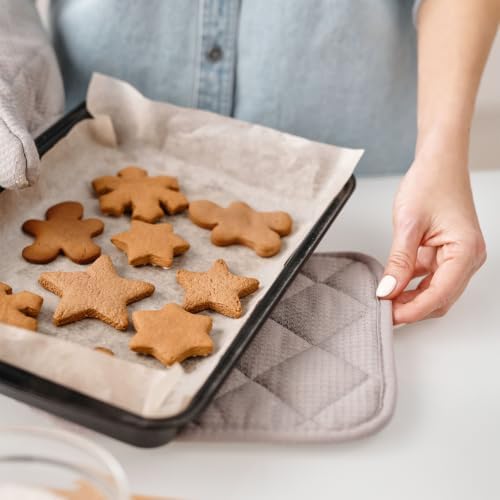 12.7-Inch Nonstick Baking Sheets & Cookie Trays for Oven, 2-Pack PFOA