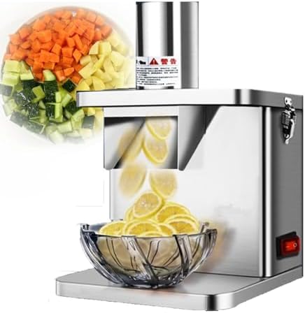 Electric Vegetable Dicer, 5-in-1, 4 Blades