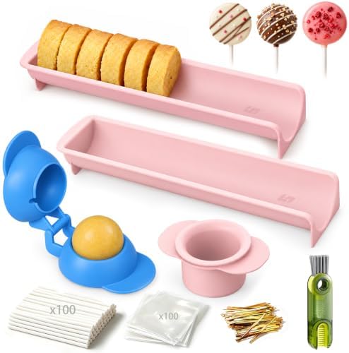 305Pcs Cake Pop Mold Kit with Sticks and Wrappers