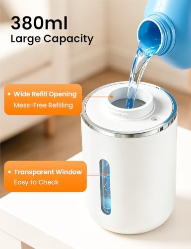 Automatic Soap Dispenser, USB Rechargeable, White