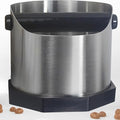 Stainless Steel Espresso Knock Box, Easy & Mess-Free Disposal of