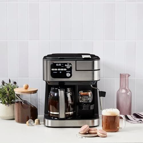 Cuisinart Coffee Center Barista Bar 4-in-1 Coffee Maker, Black