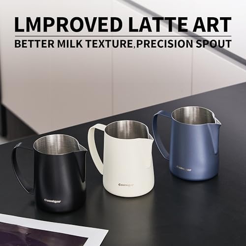 Milk Frothing Pitcher 600ml/20oz,304 Stainless steel Espresso Steaming