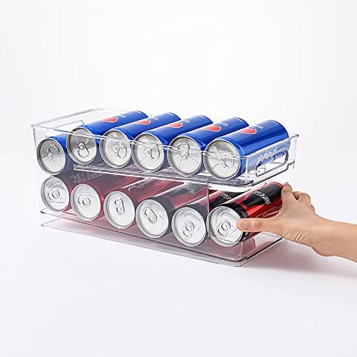 OnDisplay FIFO Auto-Feed Refrigerator Can Organizer, 12 Cans