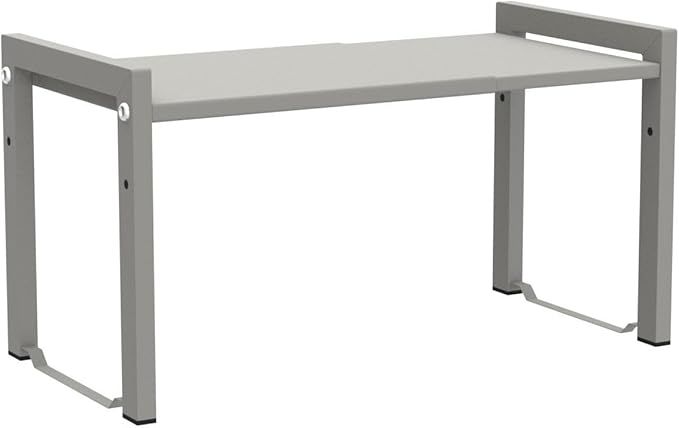 Expandable Cabinet Shelf Organizer 16-26" L Stackable Kitchen Counter Shelf - Image 5
