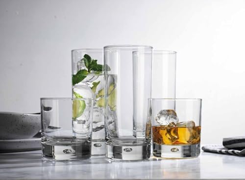 Home Essentials & Beyond Drinking Glassware Set Set of 12 Tumbler and