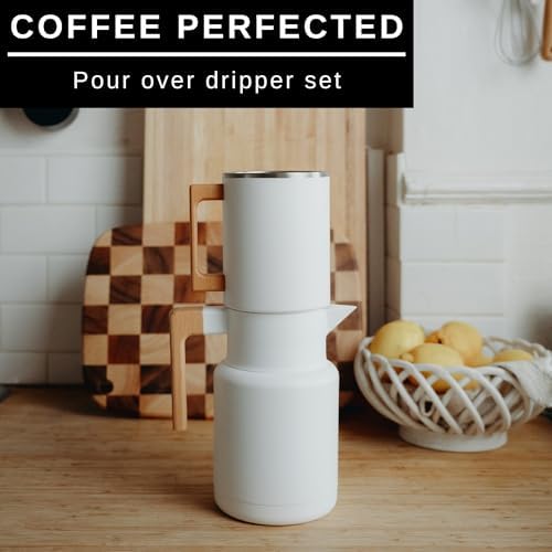 HASTINGS 50 Oz Pour Over Coffee Maker Set