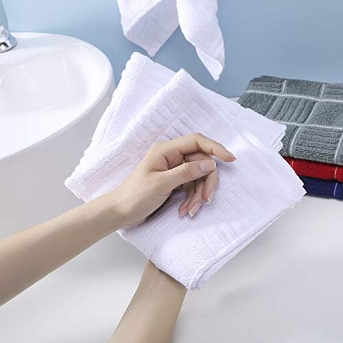 Anyi 100% Cotton Kitchen Towels, Absorbent Dish Towels with Hanging