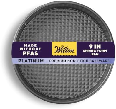 Wilton Platinum Non-Stick Springform Pan, Made Without PFAS, 9 in