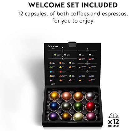 Nespresso Vertuo Coffee & Espresso Maker by De'Longhi, Silver