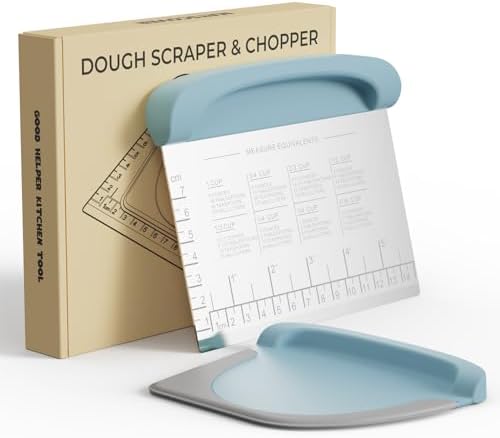 Bench Scraper Dough Scraper Bowl Pastry Scraper for Bread Cake Pizza