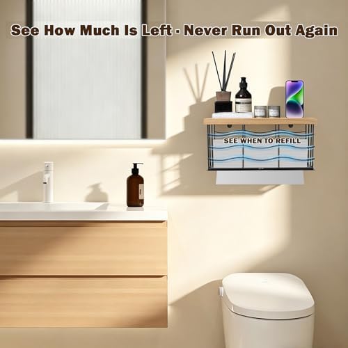Matte Black Metal Paper Towel Dispenser