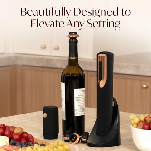Rechargeable Electric Wine Opener and Electric Wine Preserver with