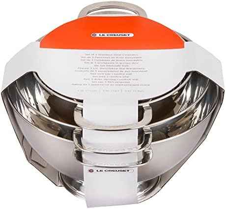 Le Creuset Set of 3 Stackable Colanders