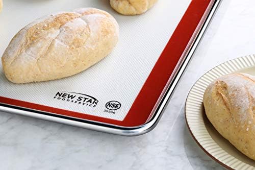 New Star Foodservice Commercial Grade Silicone Baking Mat Non-Stick