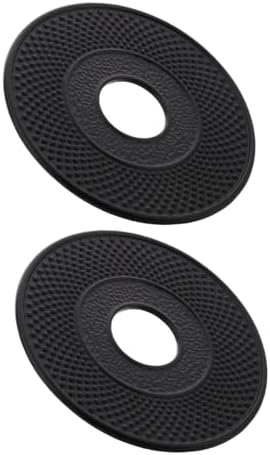 2pcs Japanese Style Cast Iron Teapot Heat Shield Mat Insulated Teapot