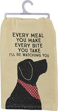 Primitives by Kathy Funny Kitchen Towel, Gifts for Dog Lovers, Bandana