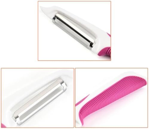 Multifunction Peeler 4pcs Stainless Steel and ABS for Fruits