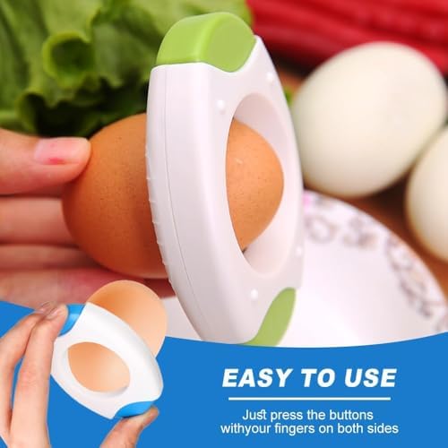Shell Opener and Cutter - Topper Tool for Boiled Eggs - Quick Peeler