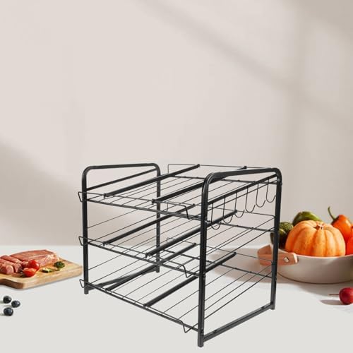 Stackable Can Storage Rack for Pantry Kitchen Pantry Organization