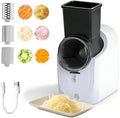 Cordless Electric Vegetable Slicer and Cheese Grater, Rechargeable
