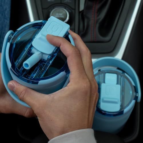 BrüMate Resa Flip 35oz Travel Tumbler with Covered Flip Down Straw